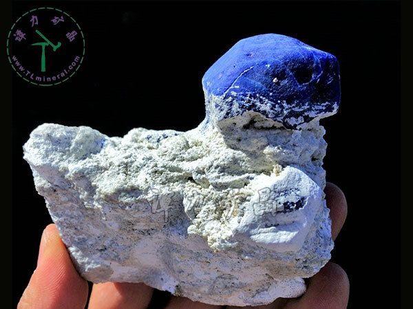 青金石，阿富汗11x8x5cm