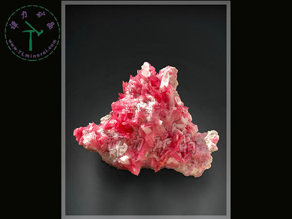 薔薇輝石+水晶，秘魯，10x9x5.5cm